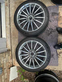 20” Inch Mercedes AMG GT 63 53 43 2434010600 Black Wheels Rims SET of 4