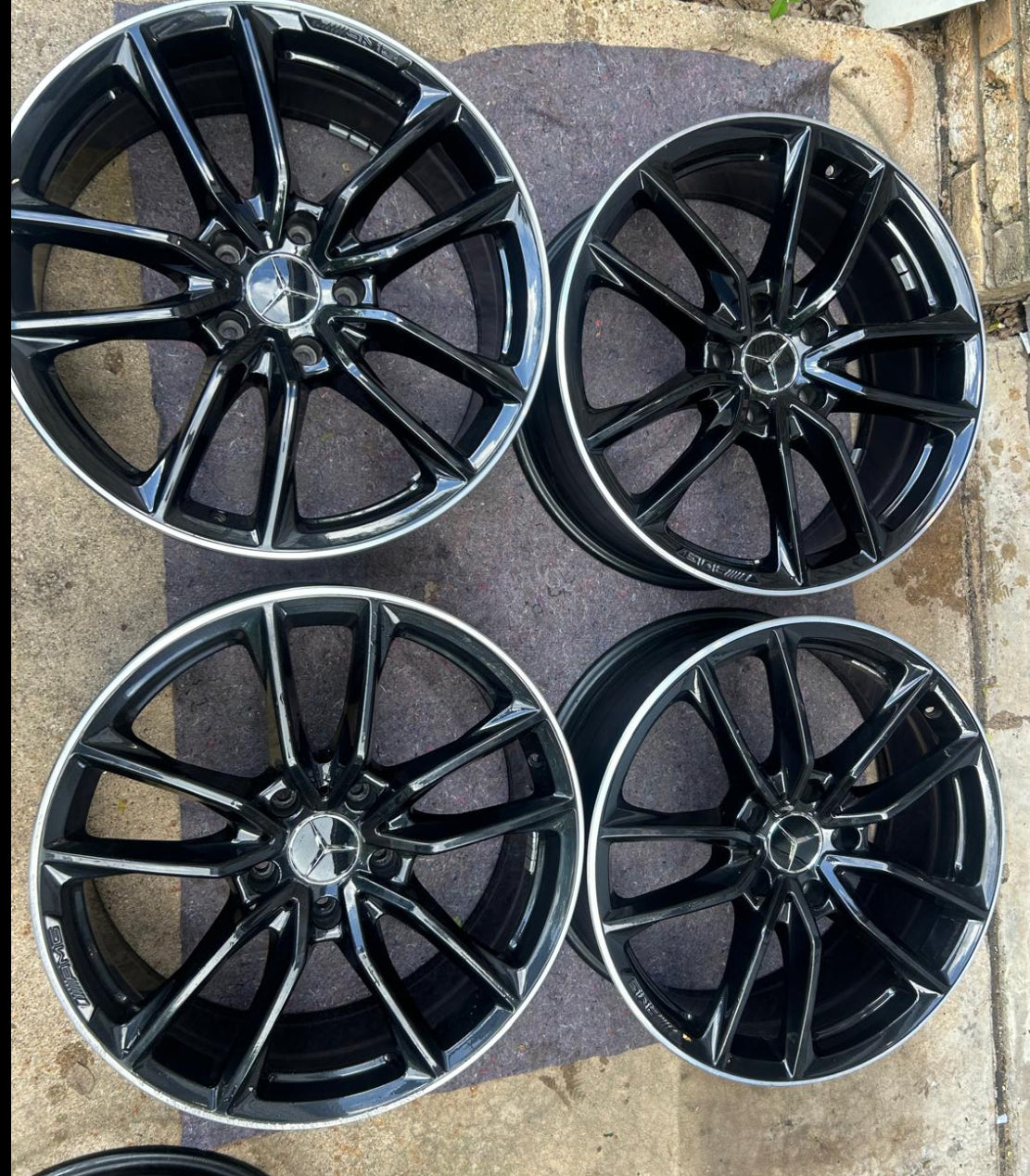 Mercedes G-Class 20” OEM Wheels – G580 G550 Night Edition Factory (set of 4)